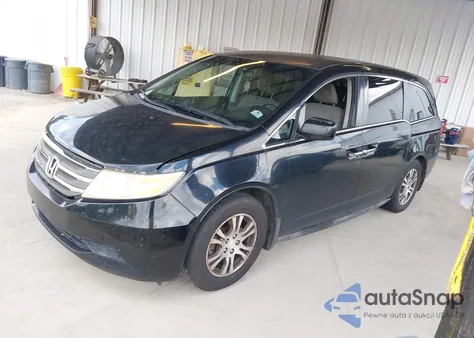 2012 Honda Odyssey Ex из США, поврежденный, VIN 5FNRL5H43CB017528